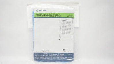 Halyard 88672 BASICS Mayo Stand Cover, Zone-Reinforced, X-Large 32inch x 56inch